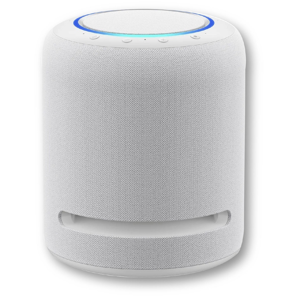 ECHO STUDIO | ALTAVOZ INTELIGENTE | ALEXA | SONIDO INMERSIVO ESPACIAL ULTRA HD CON 5 ALTAVOCES | DOLBY ATMOS CERTIFICADO | CONTROL POR VOZ | HUB INTELIGENTE CONTROLA TODOS LOS DISPOSITIVOS COMPATIBLES CON ALEXA | COLOR BLANCO GLACIAL | MARCA AMAZON