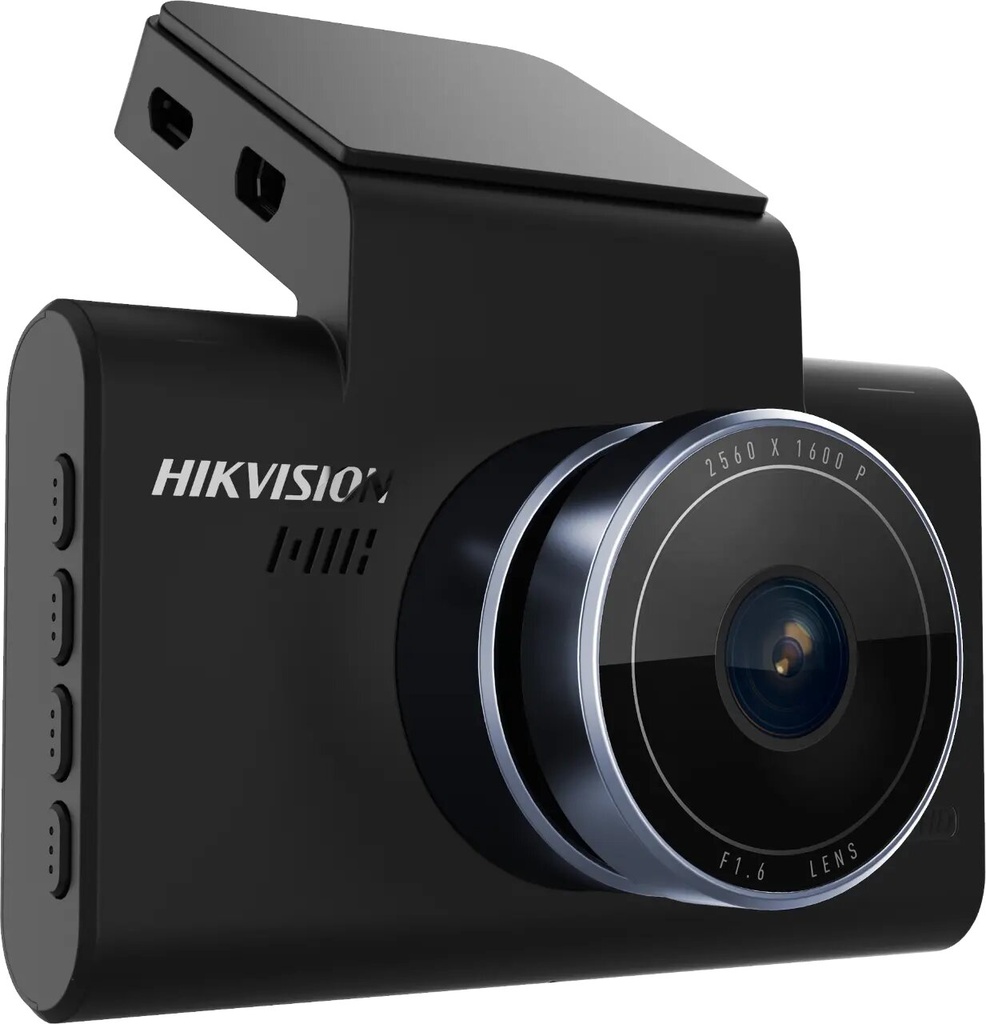 CÁMARA TIPO DASHCAM CON PANTALLA DE 4” | RESOLUCIÓN DE 1600P (2K) | ANGULO AMPLIO DE 130° | WDR | INTERFAZ: MINI USB X 1 | CON MICROFONO Y ALTAVOZ INCORPORADO | RESOLUCIÓN DE LA PANTALLA DE 640 X 480 | WIFI | CUENTA CON SENSOR-G PARA GRABADO DE VIDEOS EN CASO DE COLISÓN | MICRO-SD HASTA 256GB | APLICACIÓN MOVIL | CUENTA CON COMANDOS CON RECONOCIMIENTO DE VOZ | PLUG & PLAY | MARCA HIKVISION