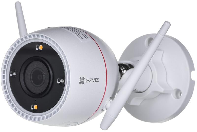 CÁMARA TIPO BULLET | MODELO H3C | RESOLUCIÓN DE 3MPX | DETECCIÓN DE MOVIMIENTO Y DETECCIÓN DE FORMA HUMANA | AUDIO BIDIRECCIONAL | MEMORIA MICROSD DE HASTA 512GB | VISIÓN NOCTURNA IR DE HASTA 30M | LENTE DE 2.88MM | 30FPS | WDR DIGITAL, DNR 3D | TECNOLOGÍA DE COMPRESIÓN H.265/H.264 | CONEXIÓN WIFI 2.4 GHZ (B,G,N) | COMPATIBLE CON ALEXA Y GOOGLE ASSISTANT Y IFTTT | MARCA EZVIZ