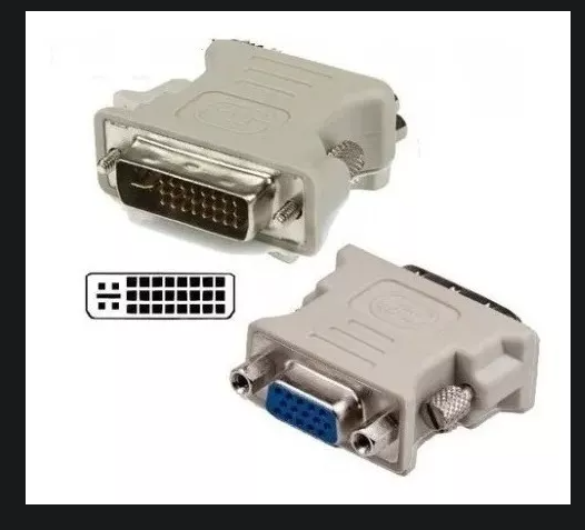 ADAPTADOR CONVERTIDOR DVI A VGA