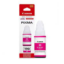 TINTA GI-190 PARA PIXMA G1100 / G2100 / G3100 COLOR MAGENTA MARCA CANON