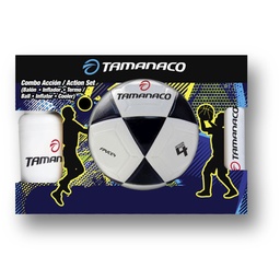 [CAFPVCE4] COMBO ACCION FÚTBOL # 4 INCLUYE BALON NUMERO 4 INFLADOR Y TERMO MARCA TAMANACO