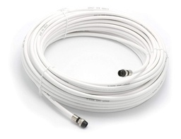 [CCOARG6WHMT] METROS DE CABLE COAXIAL RG6 COLOR BLANCO// INTER