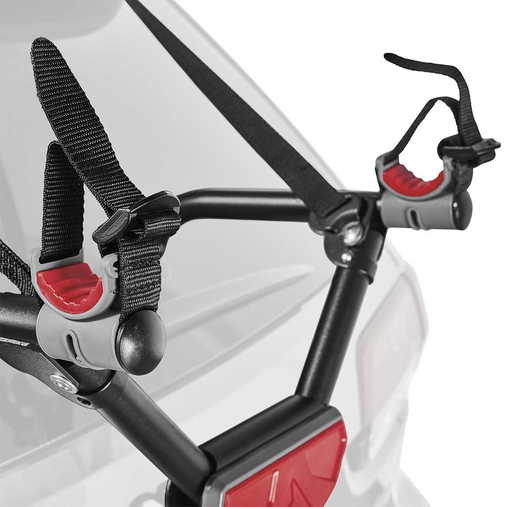 PORTABICICLETAS PARA 1 BICICLETA ULTRACOMPACTO ALLEN SPORTS // MARCO ACOLCHADO GRANDE PARA PROTECCIÓN DE BICICLETAS Y VEHÍCULOS // PIES DE PERFIL ANCHO DISTRIBUYEN LA CARGA EN EL VEHÍCULO // SISTEMA DE AMARRE INDIVIDUAL PATENTADO // CAPACIDAD: 1 BICICLETA DE 32 LIBRAS