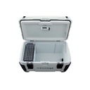 CAVA DE HIELO / MARCA ICE MASTER / MODELO WHITEPRO 50
LITROS / CUBIERTA DE POLIURETANO 50MM GROSOR / CON ABRE
BOTELLAS / CON SELLADOR DE SILICONA / VALVULA PARA VACIADO
/ CON ASAS PARA TRANSPORTE / CUBIERTA DE PROTECCION /
INCLUYE ASIENTO.