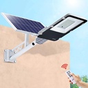 REFLECTOR LED CON PANEL SOLAR 300W// PANEL DE 12 VOLTIOS// RESITENTE A LA LLUVIA// INCLUYE CONTROL REMOTO// MARCA LUMAT