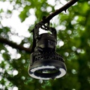 VENTILADOR DE TECHO 2 EN 1, LAMPARA 18 LED, NO INCLUYE BATERIA, MARCA MALLOME