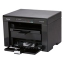 IMPRESORA MULTIFUNCIONAL  LASER, MONOCROMÁTICA MF3010, VELOCIDAD DE IMPRESION 19 PPM,  CONECTIVIDAD USB 2.0, CONSUMIBLES 125/285A, MARCA CANON