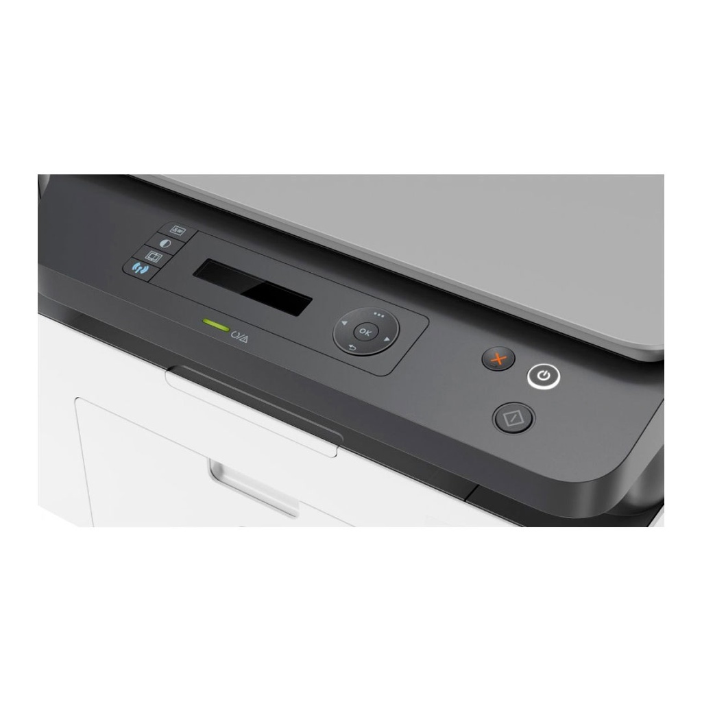 IMPRESORA MULTIFUNCIONAL DE LASER HP // MODELO 135W //
COPIADORA, IMPRESORA, ESCANER // CALIDAD HASTA
1200x1200DPI // PANTALLA LCD // CARTUCHOS DE TONER HP 105A
// CON WIFI // BANDEJA DE ENTRADA 150 HOJAS // CALIDAD DE
ESCANER 600x600DPI // HASTA 20 COPIAS POR MINUTO