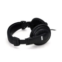 AUDIFONOS GAMER CON MICROFONO / COLOR NEGRO / TAMAÑO
40 MM / SENSIBILIDAD: 112dB+/-3dB / LONGITUD DEL CABLE 2 M /
PUERTOS JACK
