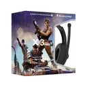 AUDIFONOS GAMER CON MICROFONO / COLOR NEGRO / TAMAÑO
40 MM / SENSIBILIDAD: 112dB+/-3dB / LONGITUD DEL CABLE 1.2 M
/ PUERTO JACK