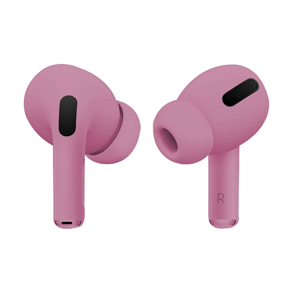 AUDIFONO, COLOR ROSADO, AIRPODS PRO MACAROON, BLUETOOTH BT 5.0 DISTANCIA 10-20 METROS, TIEMPO DE CARGA UNOS 40 MINUTOS, BATERIA EN CADA AURICULAR 45 MAH, ESTUCHE DE CARGA 300 MAH.