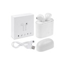 AUDÍFONOS INALAMBRICOS VERSIÓN BLUETOOTH V4.2+ EDR /FRECUENCIA 2.4-2.48GHZ /COLOR BLANCO//  DISTANCIA DE TRANSMISIÓN 10MTR