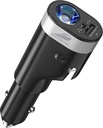 CARGADOR DE CARRO CARGA RÁPIDA, CORTADOR DE CINTURÓN DE SEGURIDAD, GOLPEADOR PARA VENTANA, POWER BANK, HERRAMIENTA DE ESCAPE DE EMERGENCIA, LINTERNA DE EMERGENCIA ROJO COMPATIBLE CON SAMSUNG GALAXY S9 S8, LG G7 V20 STYLO 4 / MARCA SOMOSTEL / MODELO SMS-1011