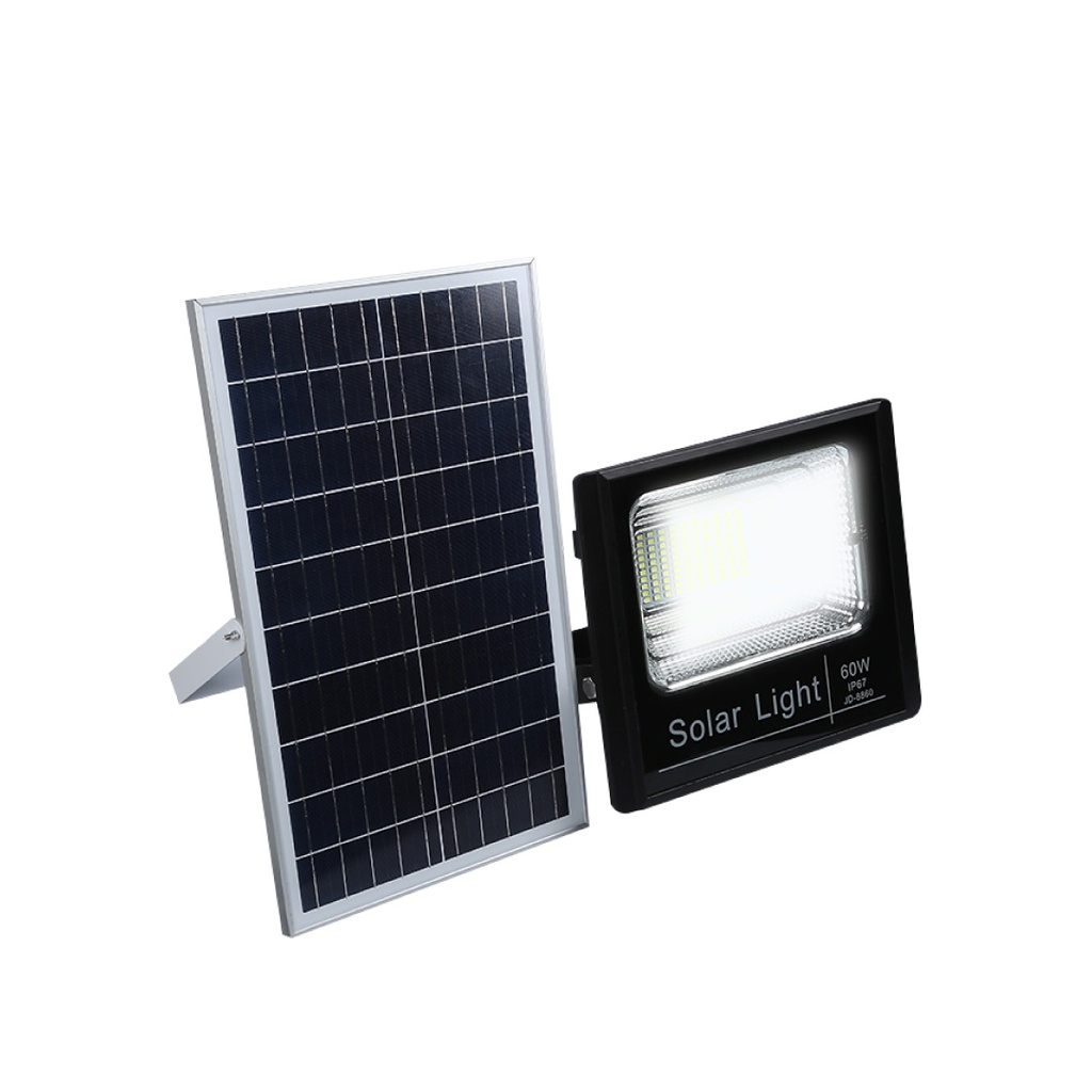 LAMPARA TIPO REFLECTOR CON PANEL
SOLAR 60W POTENCIA