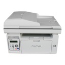 IMPRESORA MONOCROMÁTICA MULTIFUNCIÓN WIFI MODEL M6559NW | PROCESADOR DE 600 MHZ MÁS MEMORIA DE 128 MB | CUENTA CON ALIMENTADOR (ADF) | VELOCIDAD IMPRESIÓN 22 PPM (A4) | 23 PPM (CARTA) | RESOLUCIÓN (DPI) MAX.1200 X 1200 | DUPLEX MANUAL | FUNCIONES DE COPIADORA: COPIA DEIDENTIFICACIÓN, COPIA DE RECIBO, COPIA N-UP, COPIA DE CLONACIÓN | TAMAÑO DE SCANNER 216X297 MM (FLATBED), 216X356MM (ADF) | CARTUCHO TONER PD-219 SERIES | MARCA PANTUM