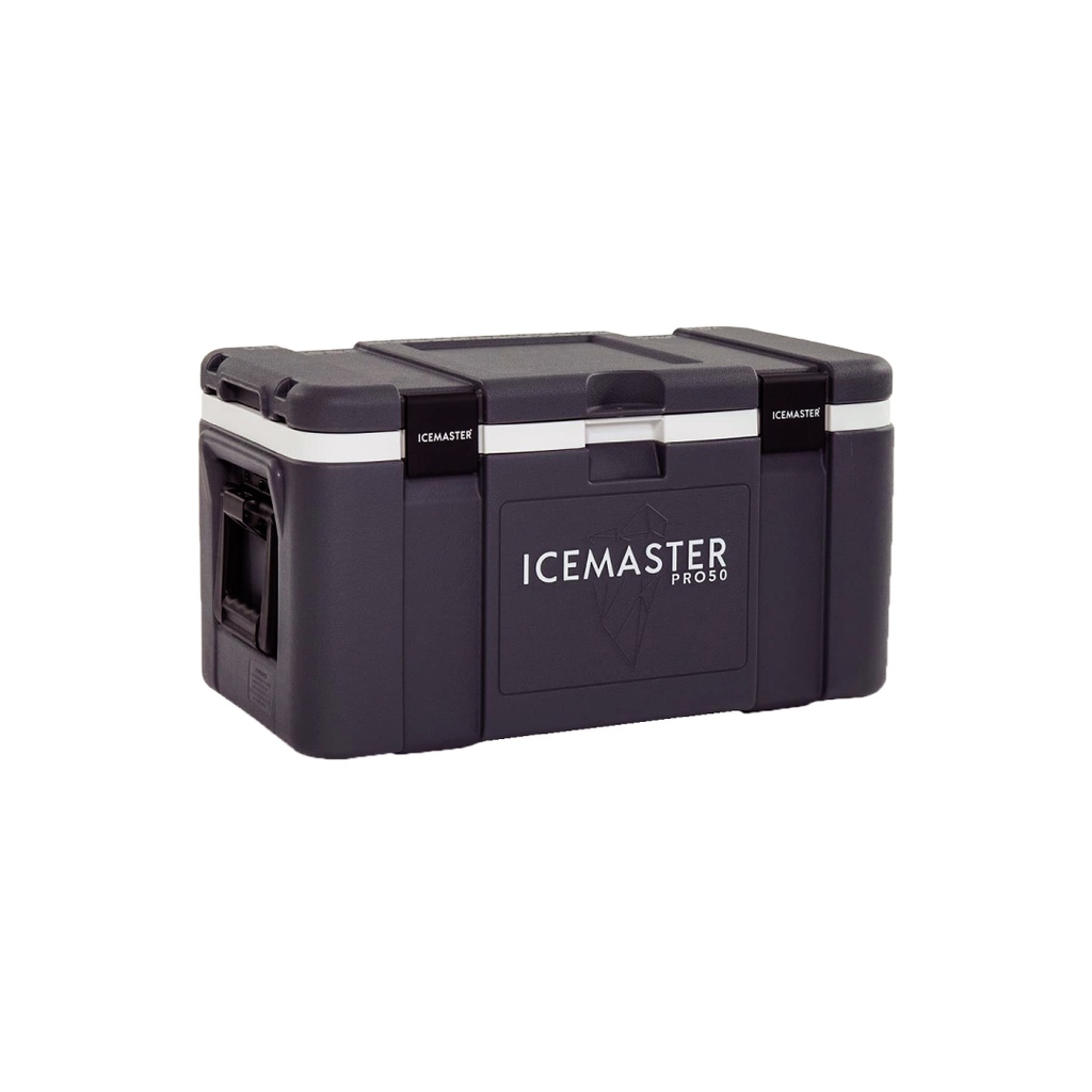 CAVA DE HIELO / MARCA ICE MASTER / MODELO BLACKPRO 50
LITROS / CUBIERTA DE POLIURETANO 50MM GROSOR / CON ABRE
BOTELLAS / CON SELLADOR DE SILICONA / VALVULA PARA VACIADO/ CON ASAS PARA TRANSPORTE