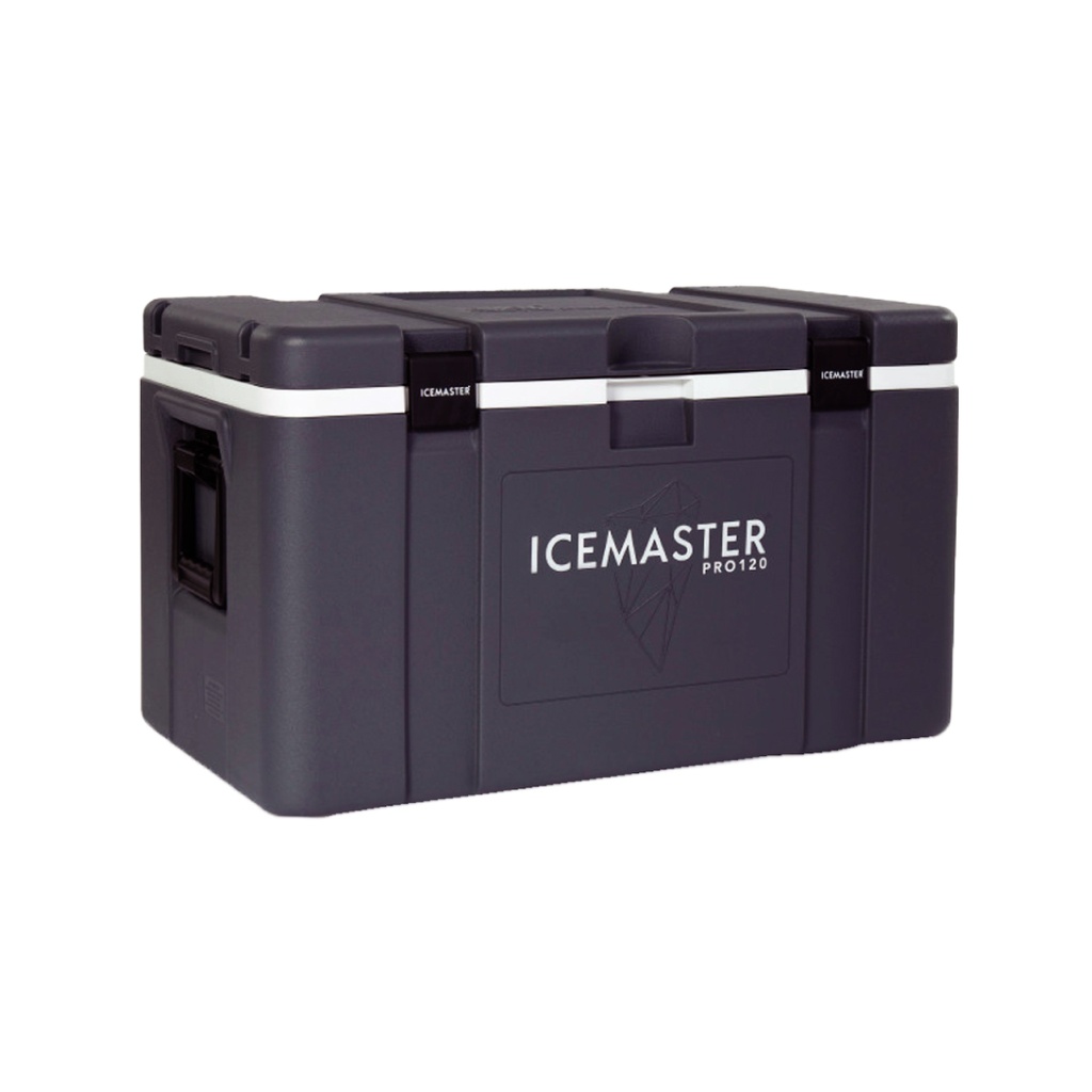 CAVA DE HIELO / MARCA ICE MASTER / MODELO BLACKPRO 120
LITROS / CUBIERTA DE POLIURETANO 50MM GROSOR / CON ABRE
BOTELLAS / CON SELLADOR DE SILICONA / VALVULA PARA VACIADO/ CON ASAS PARA TRANSPORTE
