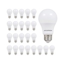 BOMBILLA LED A19, EQUIVALENTE A 60 W, EFICIENCIA DE 9 W, NO REGULABLE, TEMPERATURA DE COLOR DE LUZ DIURNA, 8 UNIDADES, DURACION 7 AÑOS / MARCA SYLVANIA