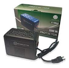 PROTECTOR DE VOLTAJE U-PROTECTION 8 TOMAS