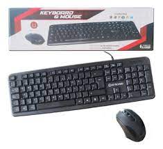 COMBO TECLADO Y MOUSE EN ESPAÑOL. MARCA U PRODUCTS