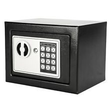 CAJA FUERTE DIGITAL // PORTATIL Y EMPOTRABLE EN PARED O PISO // TECLADO CON LEDS // INCLUYE LLAVES DE EMERGENCIA // TAMAñO 23 X 17 X 17CM // MATERIAL: ACERO // INCLUYE BATERIAS // MARCA ZIMTOWN // MODELO 17E