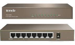 SWITCH DE ESCRITORIO DE 8 PUERTOS A 10/100/1000 MBPS / SWITCH DE CAPA 2 / CAPACIDAD DE CONMUTACIóN: 16 GBPS / VELOCIDAD DE REENVíO DE PAQUETES: 11,9 MBPS / CONTRAPRESIóN PARA SEMIDúPLEX, PAUSA DE FOTOGRAMA IEEE 802.3X PARA DúPLEX COMPLETO / CAJA DE ACERO / MARCA TENDA