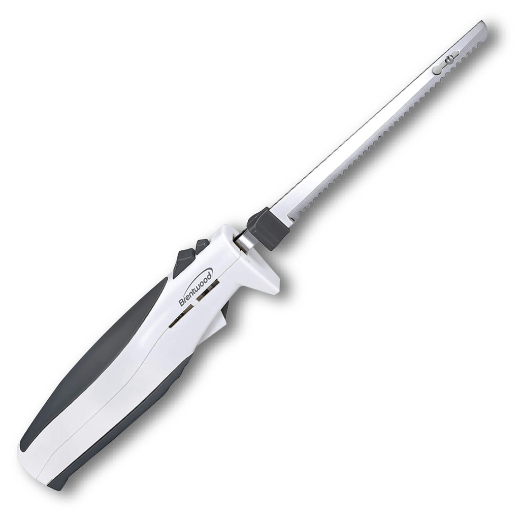 CUCHILLO ELÉCTRICO DE 7 PULGADAS MODELO TS-1010 / 110 VATIOS / CUCHILLAS DE ACERO INOXIDABLE DE 7 ” / POTENTE MOTOR DE 110 W / CONTROL DE UN TOQUE / BOTÓN DE LIBERACIÓN RÁPIDA / CÓMODO AGARRE FÁCIL / MARCA BRETWOOD