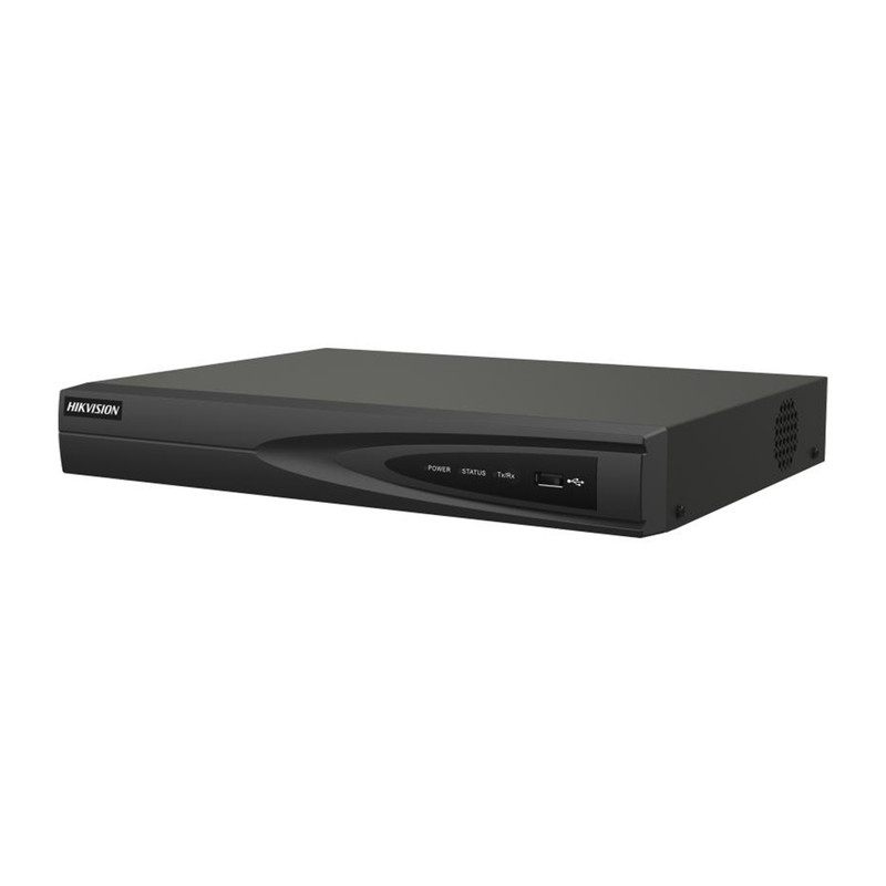 NVR DE 4 CANALES CON SALIDA DE VIDEO 4K Y RESOLUCION 8MPX // 4 CANALES POE // ANCHO DE BANDA ENTRANTE 40 MBPS // ANCHO DE BANDA SALIENTE 80 MBPS // CODIFICACIóN 1CH@8 MP/4CH@1080P // PROTOCOLO ONVIF // 1 PUERTO SATA HASTA 6TB, 2 PUERTOS USB, APLICACIóN GRATUITA // DISCO DURO NO INCLUIDO // FABRICADO EN CHINA // MARCA HIKVISION