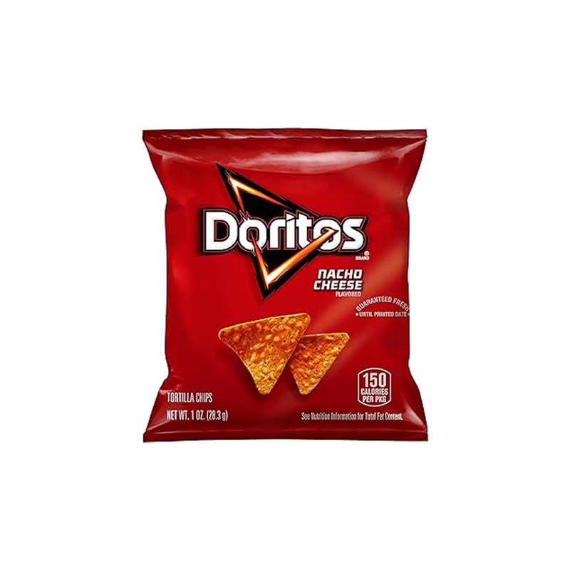 TORTILLAS DORITOS / SABOR A QUESO NACHO / MARCA FRITO LAY / 28.3 g /  UNIDAD