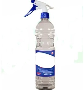 ALCOHOL ANTISÉPTICO SPRAY //SOLUCIÓN HIDROALCOHOLICA (ALCOHOL ETÍLICO 70 %)V/V // CONTENIDO 1 LITRO // HECHO EN USA// MARCA SEVENTY 50H