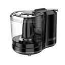 PICADOR ONE TOUCH NEGRO / MODELO HC150B / MARCA BLACK AND DECKER / 70 WATTS DE POTENCIA / CAPACIDAD DE 1,5 TAZAS / CUCHILLAS DE ACERO INOXIDABLE / CONTROL DE PULSO DE UN TOQUE / ORIFICIOS DE ACEITE