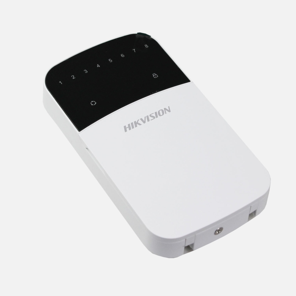 TECLADO PARA ALARMA / CABLEADO / PROTOCOLO RS-485 / BOTON DE SEGURIDAD TAMPER / MARCA HIKVISION / MODELO DS-PKG-H4L