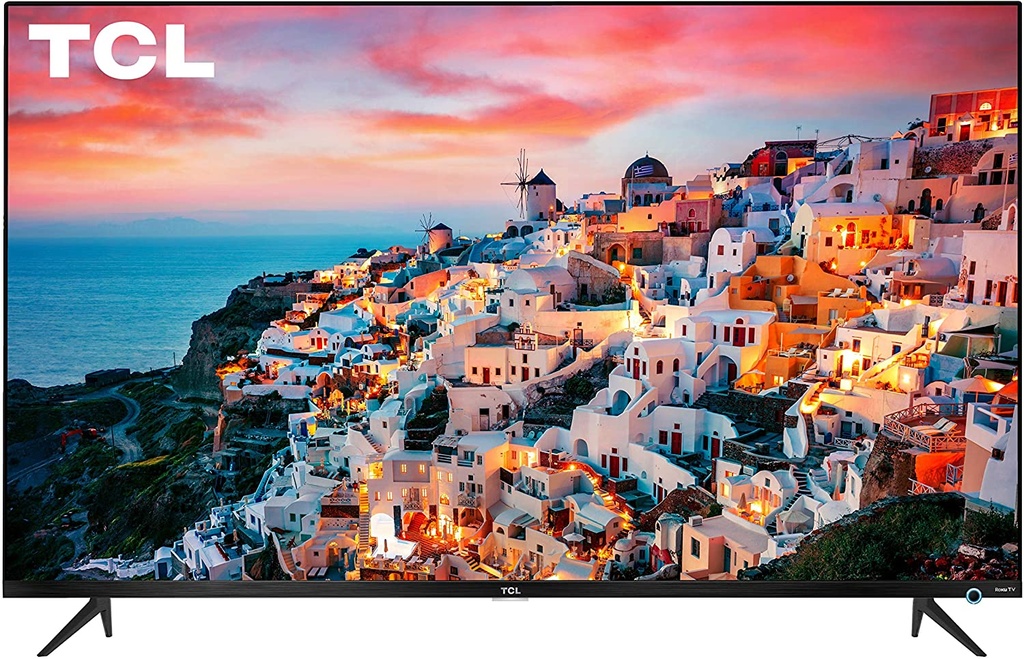 TELEVISOR INTELIGENTE 55" LED / RESOLUCION 4K HDR / ROKU TV / VELOCIDAD DE IMAGEN 60HZ / RELACION DE ASPECTO 16:9 / CONTROL DE VOZ REMOTA ASISTENTE GOOGLE / AUDIO 2X8W CON DOLBY DIGITAL PLUS / CON WIFI / 4 HDMI, 1 USB, 1 OPTICO, 1 ETHERNET RJ45, 1 3.5 MM AUDIO OUT / MONTAJE DE PARED M6 VESA 300X300 / MARCA TCL / MODELO 55S435