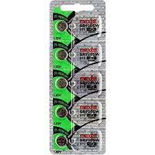 BATERIAS SR920SW LIBRE DE MERCURIO / BLISTER DE 5 / MARCA MAXELL