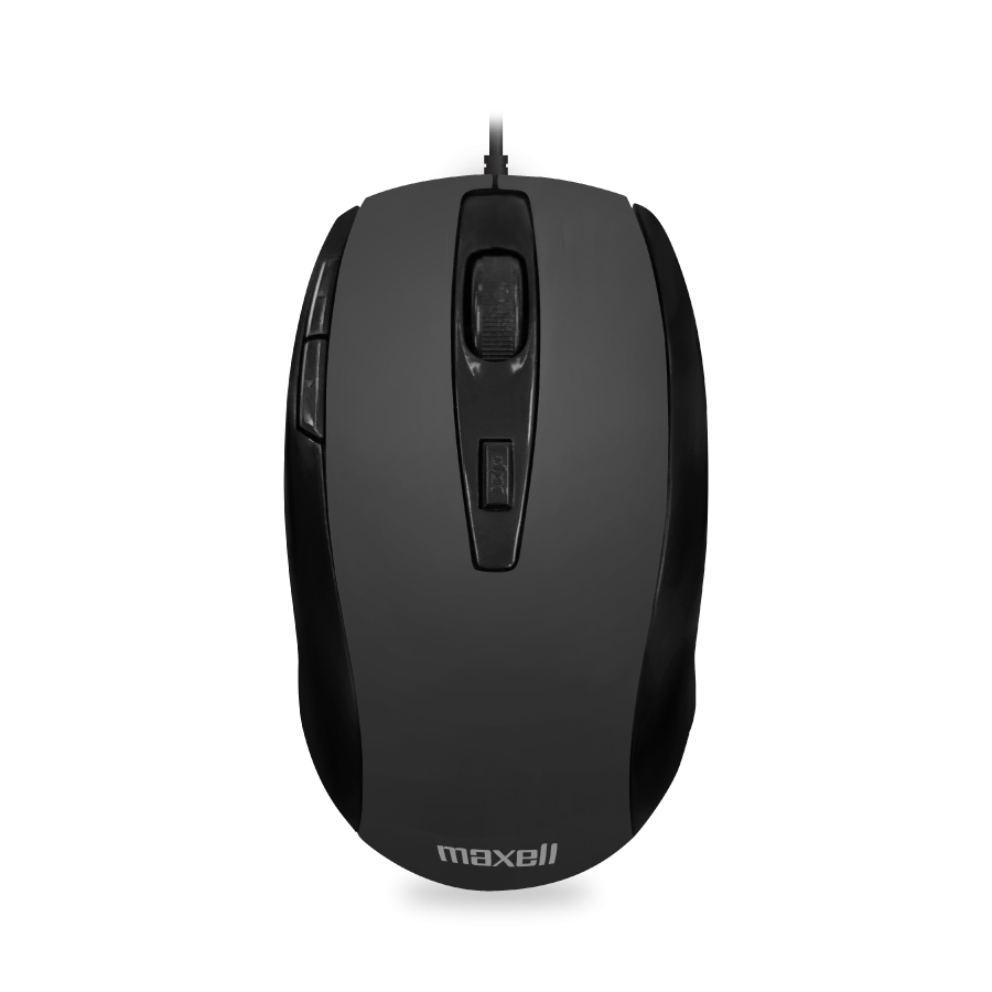 MOUSE OPTICO 5 BOTONES SENSIBILIDAD HASTA 1600DPI / MARCA MAXELL / MODELO MOWR-105 ROJO