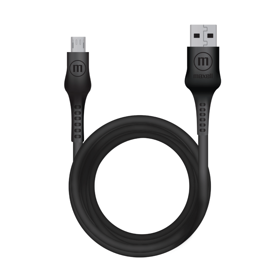 CABLE USB A MICRO USB, 6 PIES (1.8 m) / MARCA MAXELL / MODELO JELLEEZ COLOR BLANCO