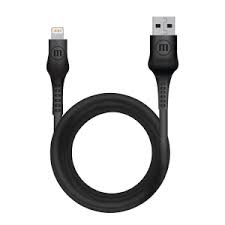 CABLE USB TIPO C A LIGHTING (IPHONE), 4 PIES (1,2M) DE LONGITUD / MARCA MAXELL / MODELO CB-APPL-C-4FT / COLOR NEGRO
