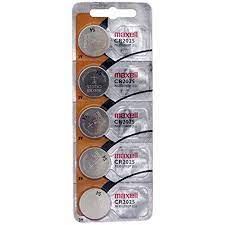 MICROBATERIA DE LITIO / MODELO CR-2025 / UNIDAD / MARCA MAXELL