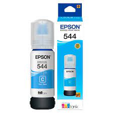 TINTA T544 COLOR CYAN PARA L1110 L3110 L3210 L3150 L5190 MARCA EPSON / ORIGINAL
