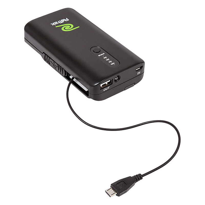 POWER BANK 7.800 MAH / INCLUYE CABLE RETRÁCTIL / ENTRADA 5V-2.4AMP/ SALIDA 5V-2.4 AMP/ COLOR NEGRO / MODELO ETPB8M5 / MARCA RETRAK