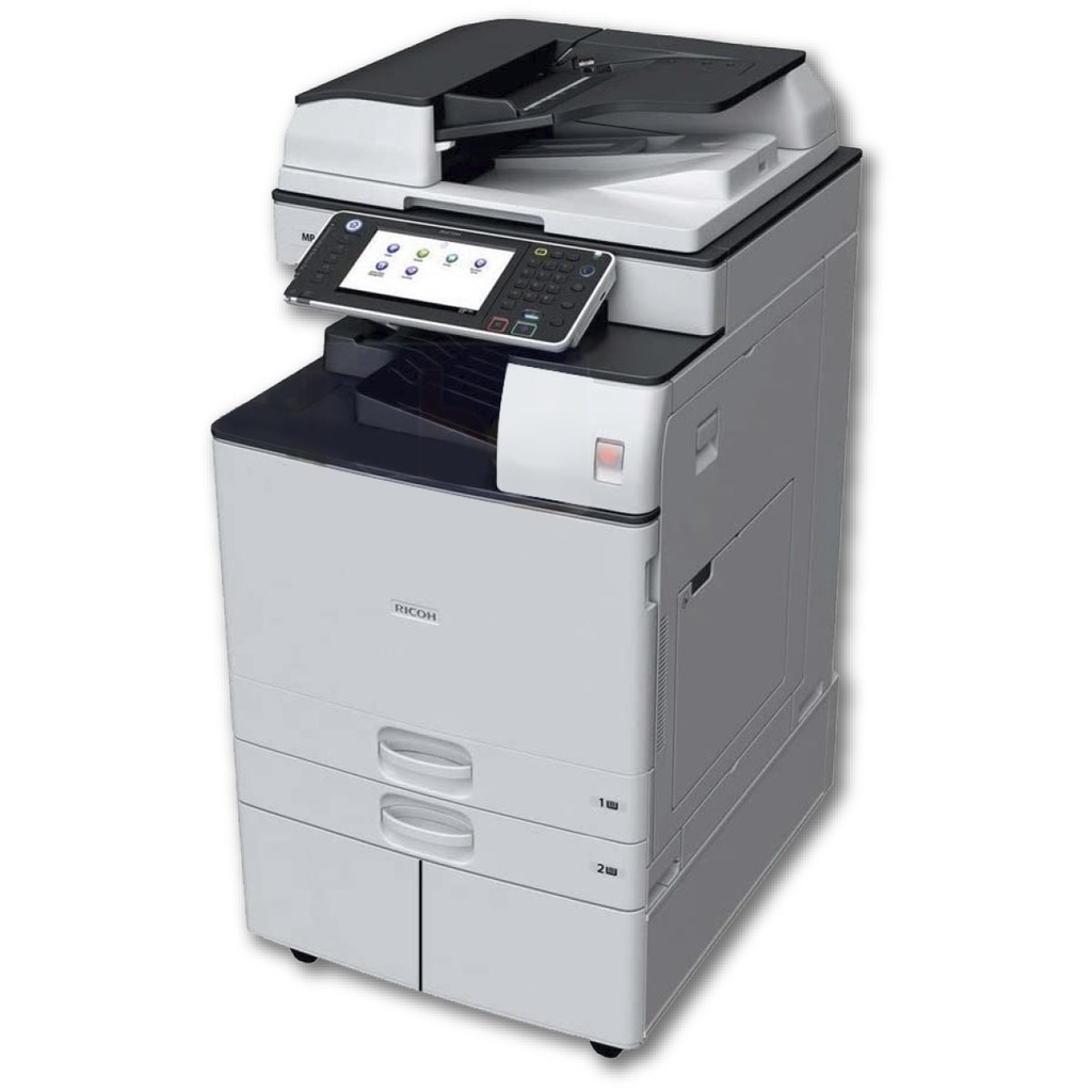 FOTOCOPIADORA MULTIFUNCIÓN LÁSER EN BLANCO Y NEGRO / IMPRIME HASTA 30 PPM, COPIA, ESCANEO, FAX / RES. MÁX. DE IMPRESIÓN 1200X1200 DPI / CAPACIDAD DE PAPEL HASTA 4,700 PÁGINAS / PANEL DE CONTROL INCLINABLE ESTÁNDAR CON PANTALLA LCD A TODO COLOR / MODELO MP 3054 / MARCA RICOH