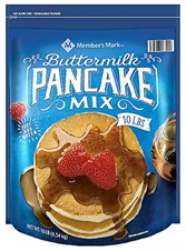 MEZCLA PARA PANQUECAS Y WAFFLES | 4,54 KG | APROXIMADAMENTE 200 PANQUECAS O WAFFLES | MARCA: MEMBERS MARK