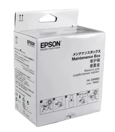CAJA DE MANTENIMIENTO T04D1/T04D100 | CON CHIP | COMPATIBLE CON MODELOS: L6161 L6168 L6170 L6171 L6178 L6190 L6191 L6198 L6270 L6490 L14150 ST-M1000 M1170 M1180 M2140 M2170 M2180 M3180 ET3700 ET3750 ET3760 ET4750 ET4760 ET15000 | MARCA EPSON