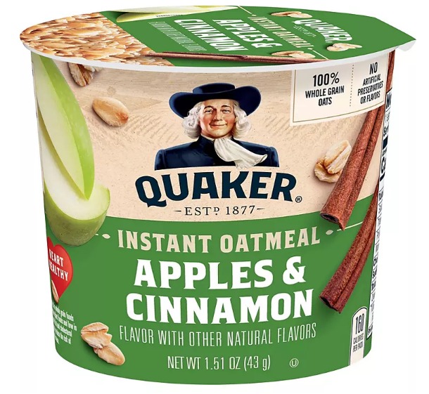 AVENA INSTANTANEA EXPRESS / MANZANA Y CANELA / 48 G / MARCA QUAKER