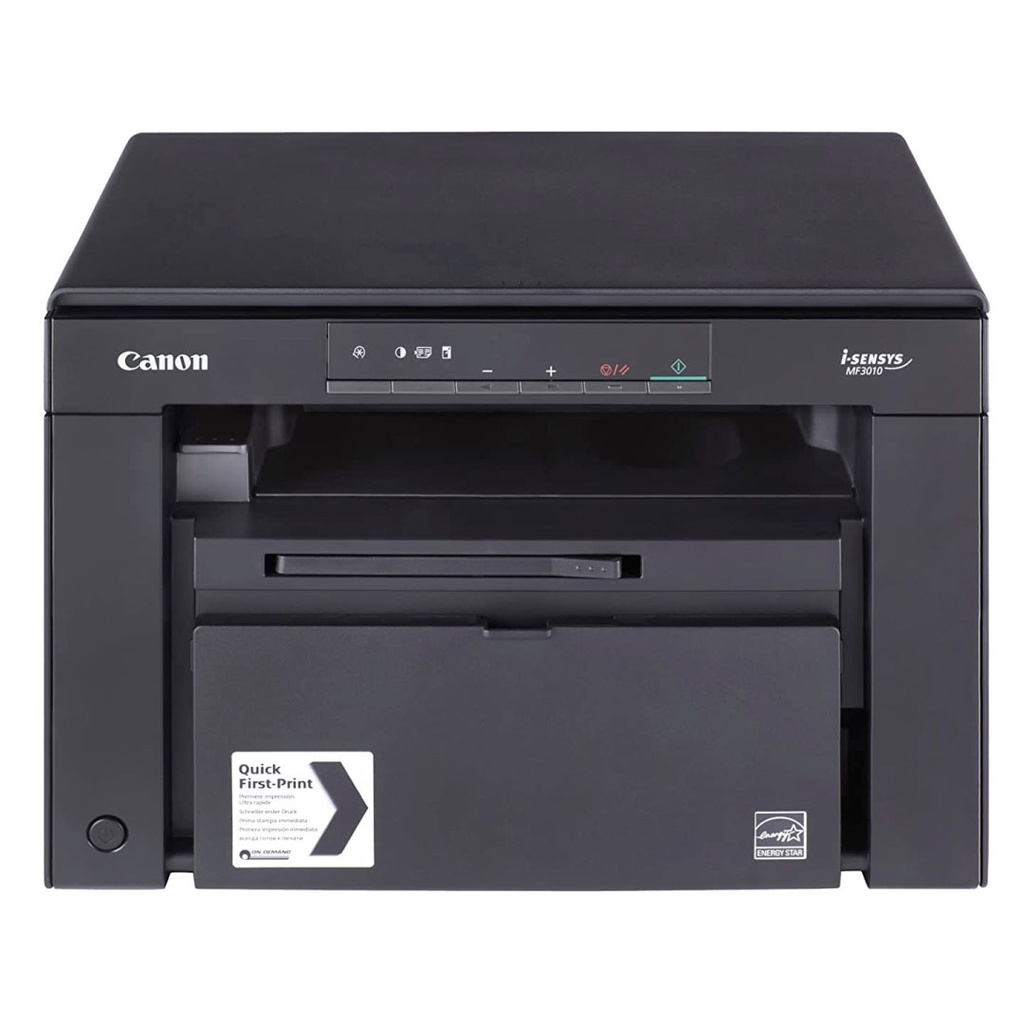 IMPRESORA MULTIFUNCIONAL  LASER, MONOCROMÁTICA MF3010, VELOCIDAD DE IMPRESION 19 PPM,  CONECTIVIDAD USB 2.0, CONSUMIBLES 125/285A / INCLUYE TONER ADICIONAL / MARCA CANON