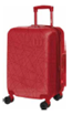 MALETA VIAJERA PEQUEÑA | 20 PULGADAS | DIMENSIONES: 57X37X22 CM | CAPACIDAD DE 10 KG | CORREAS ELASTICAS | RUEDAS ROTATIVAS 360 GRADOS | INCLUYE CANDADO | MARCA WILSON | COLOR ROJO