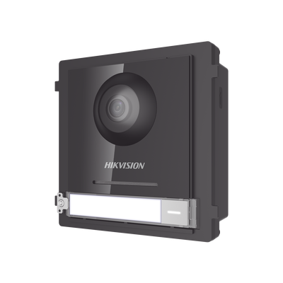 FRENTE DE CALLE IP 2 MEGAPIXEL PARA VIDEOPORTERO MODULAR / POE / ANGULO 180° / ULTRA BAJA ILUMINACIÓN / EXTERIOR IP65 / WDR 120 DB / IR OCULTO 3M / SOPORTA 17 FRENTES DE CALLE (1 PRINCIPAL Y 16 EXT.) / CODIFICACION H.264 / WDR, BLC, DNR / 2 SALIDAS DE RELEVADOR (SOPORTA 2 PUERTAS) / AUDIO OMNIDIRECCIONAL / RED: 10/100 MBPS SELF-ADAPTIVE ETHERNET / MARCA HIKVISION / MALETA