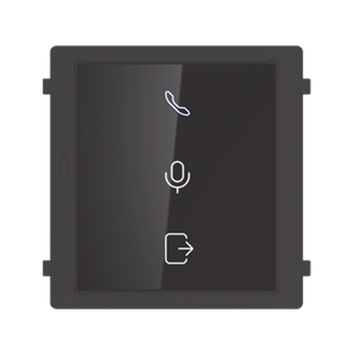 MODULO PARA INDICAR RECEPCIÓN DE LLAMADA / APERTURA DE PUERTA O AUDIO BIDIRECCIONAL EN VIDEOPORTERO IP MODULAR/ INDICADOR DE RECEPCIÓN DE LLAMADA / INDICADOR APERTURA DE PUERTA / INDICADOR DE AUDIO BIDIRECCIONAL / COMPATIBLE CON MONTAJE EMPOTRADO O EN SUPERFICIE / MARCA HIKVISION / MALETA