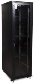 RACK PISO CERRADO CON PUERTA FRONTAL DE VIDRIO Y PUERTA TRASERA SOLIDA, 42U, 600X800x2054MM. MARCA ONLINK